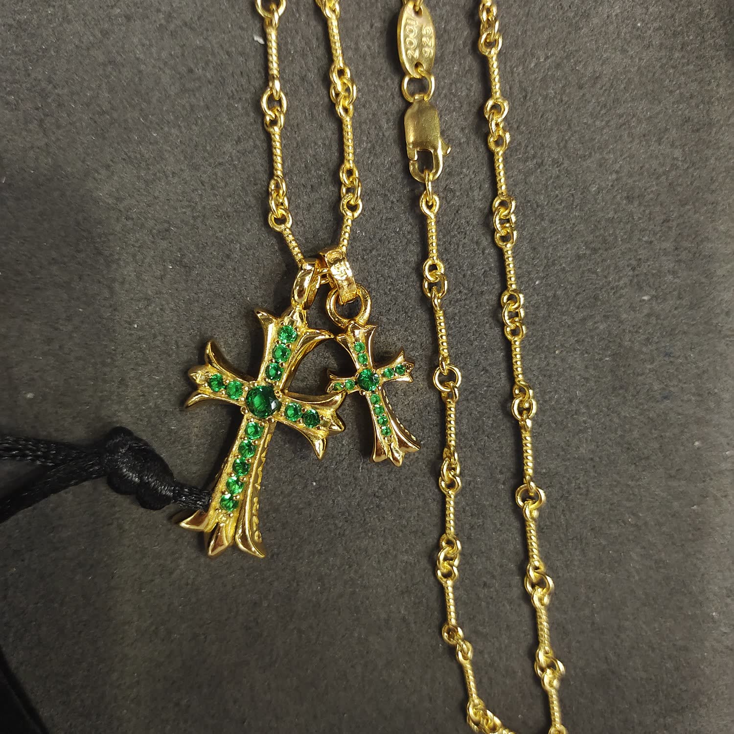 Chrome Hearts Chronicle Cross Pendant Necklace